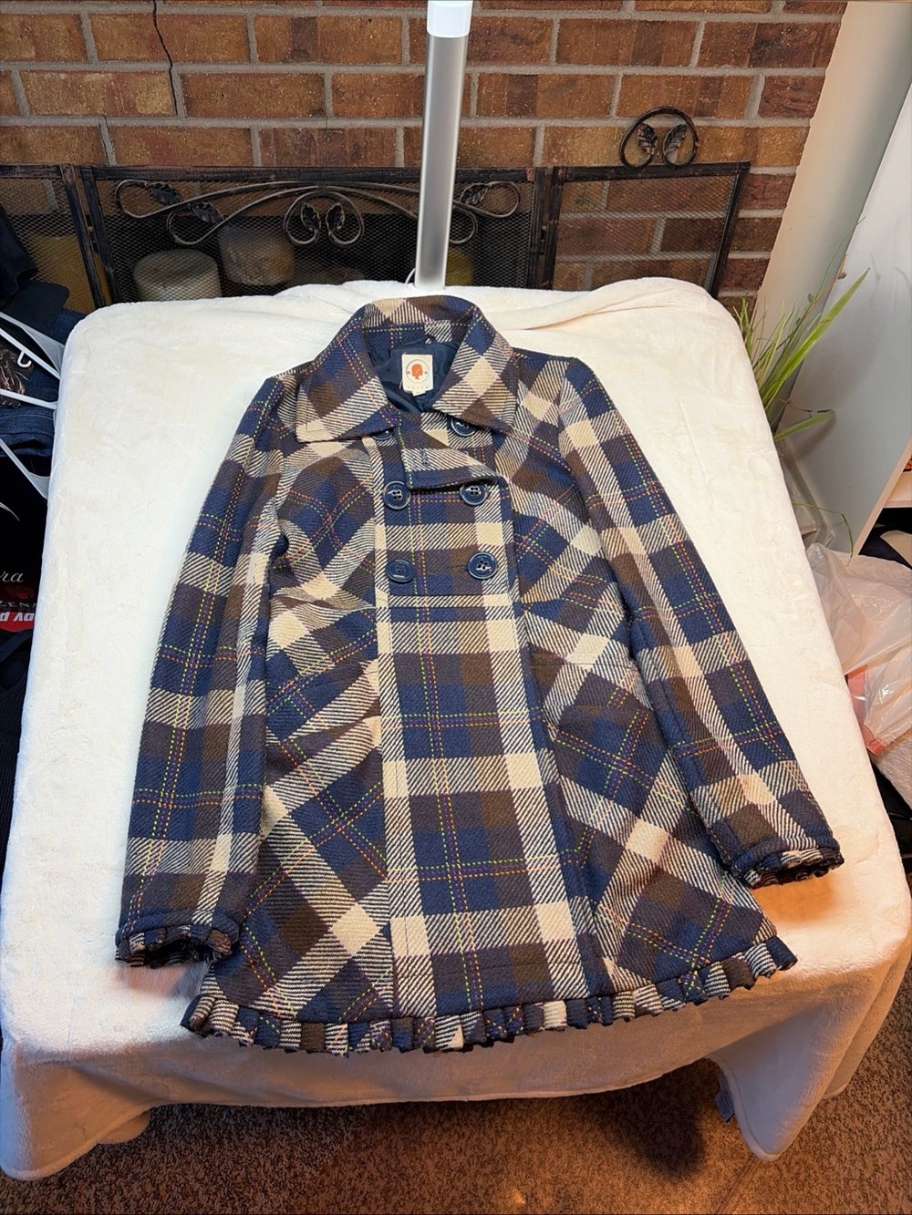 TULLE Women’s Size Medium Coat Jacket PeaCoat Dress Sunday Date